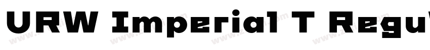 URW Imperial T ReguW字体转换